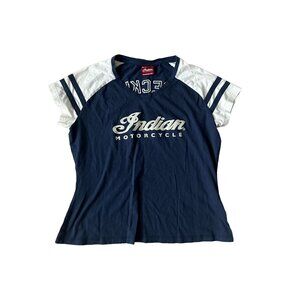 INDIAN MOTORCYCLE Wrecking Crew T Shirt Size Medium